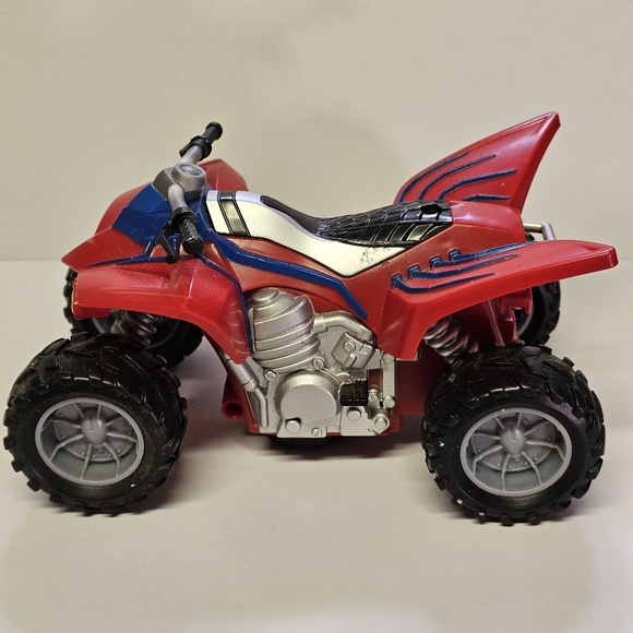 Spider-Man 3 Red Bump 'N' Go 4-Wheeler | Untested | - Picture 3 of 7